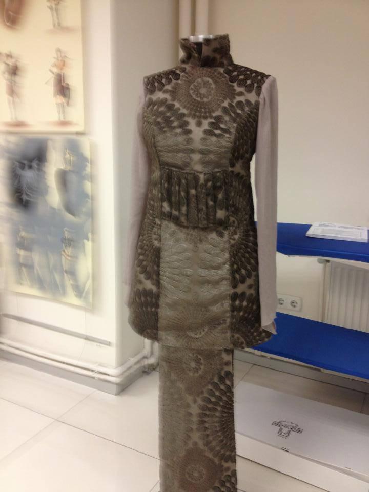 El işçiliğiyle hazırlanmış couture tasarım